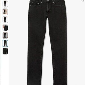 Amazon Essentials Men's Slim-Fit Jeans, 32Wx28L, Washed Black, EUC